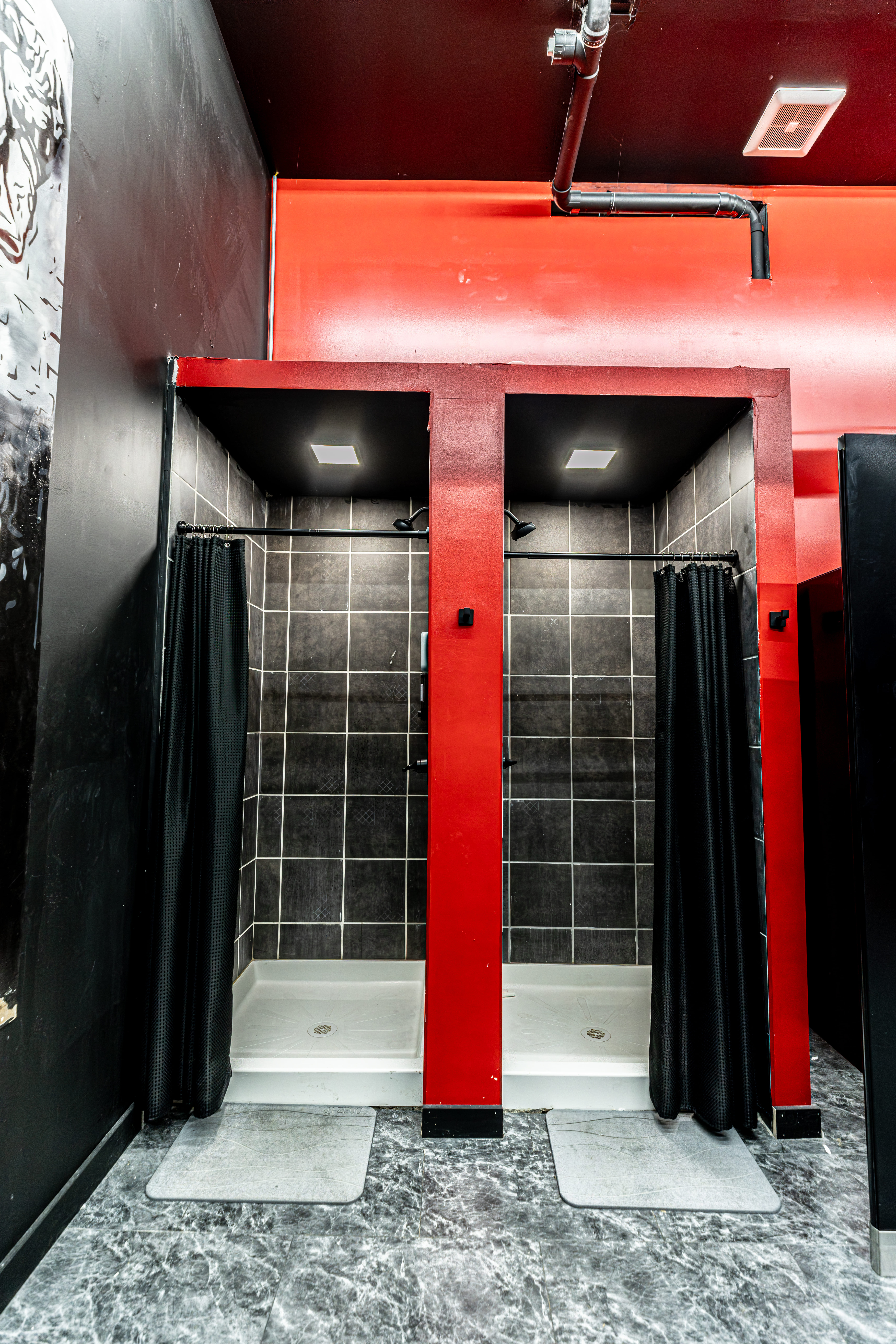 Showers.