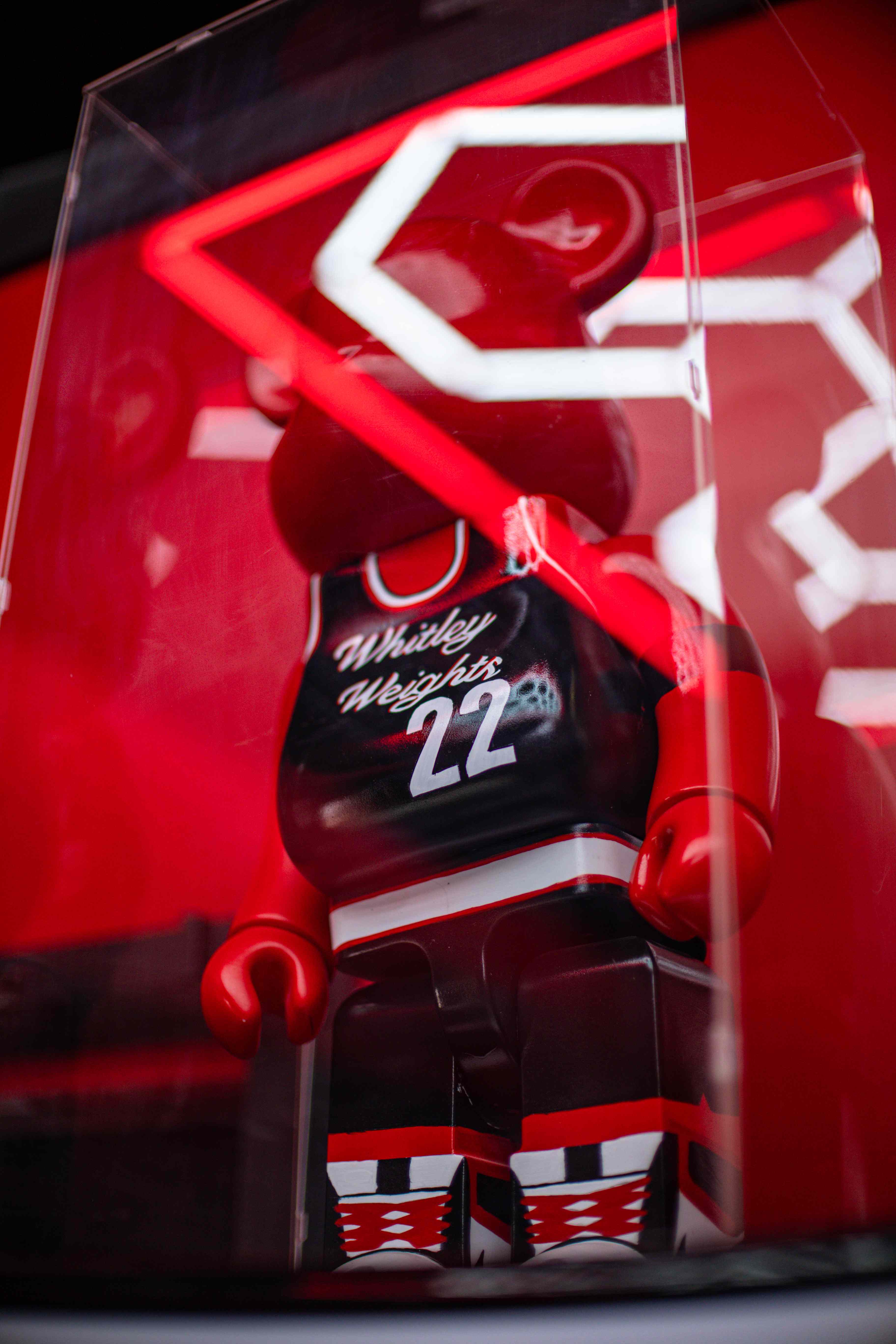 Whitley Weights 22 jersey collectible figure